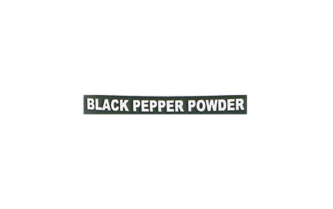 Nutri Miracle Black Pepper Powder    Glass Jar  100 grams
